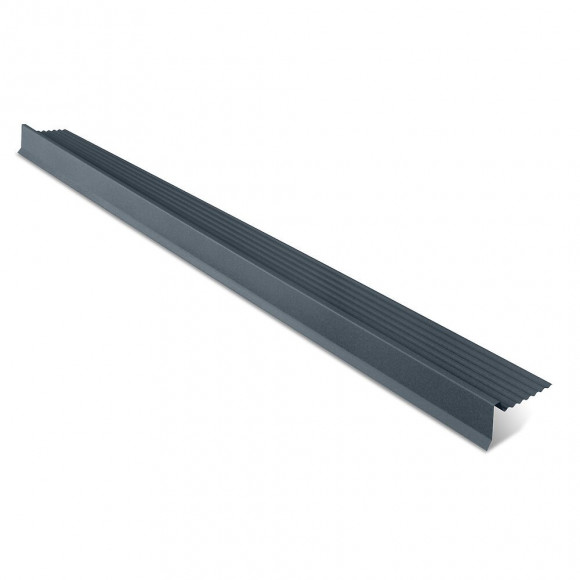 Rive ajustable tôle tuile repositionnable anthracite