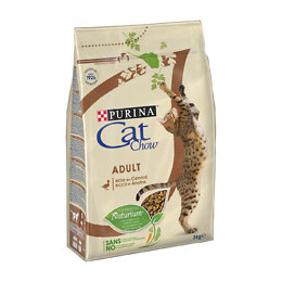 Croquettes chat adulte avec NaturiumTM - riche en Canard - 3kg