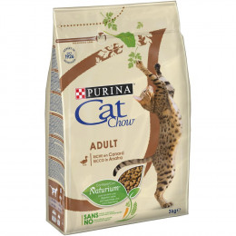 Croquettes chat adulte avec NaturiumTM - riche en Canard - 3kg