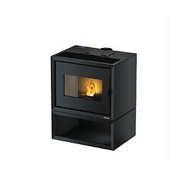 Poêle à pellets 9,3 kW Modo box airtight étanche noir