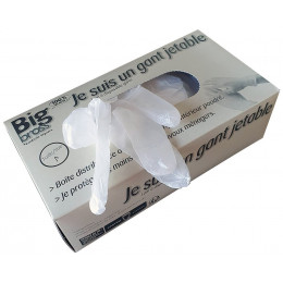 Lot de 100 gants vinyle taille XL
