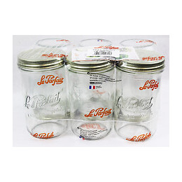 Terrine Familia Wiss 1000 grammes diamètre 100mm pack 6 terrines