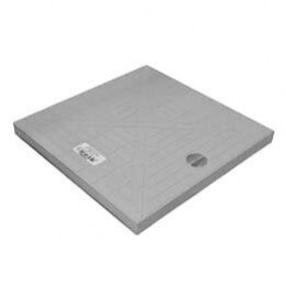 Couvercle renforcé 30x30cm gris