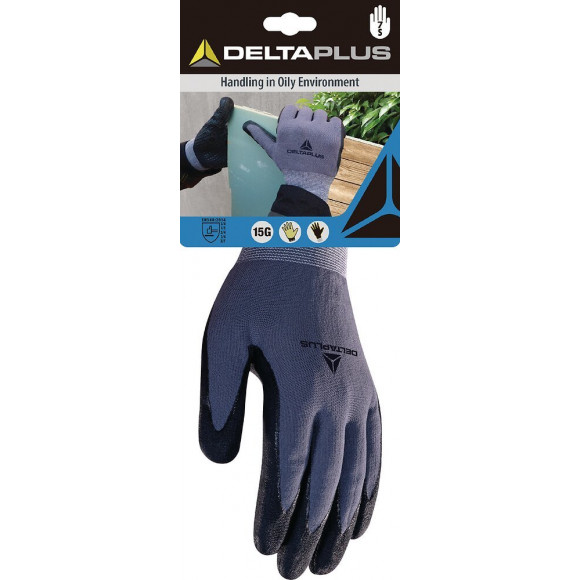 Gants de manutention en milieu huileux taille 9