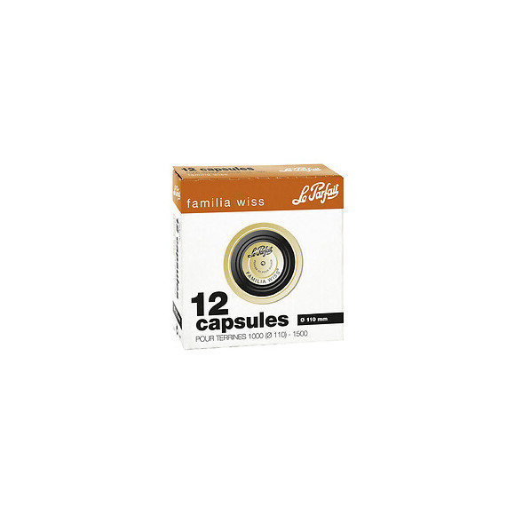 Capsules fw diamètre 110 noire - boite 12