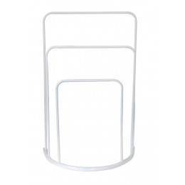 Porte-serviettes Lune blanc L.49.5xl.26xh.75.5cm