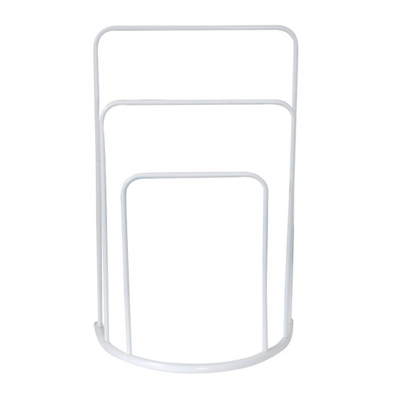 Porte-serviettes Lune blanc L.49.5xl.26xh.75.5cm