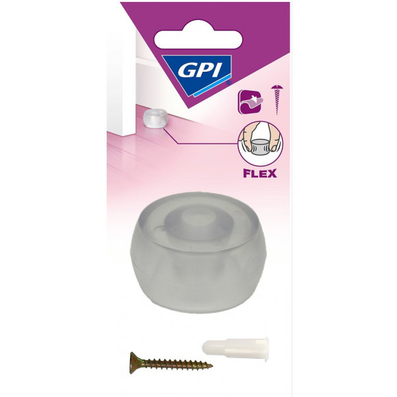 Butée élastique Transparent Grand Modèle