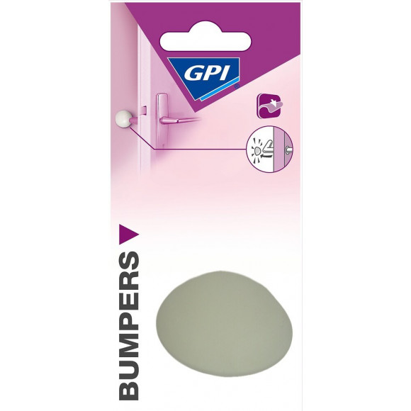 Bumper Poignée de Porte Blanc D.40mm