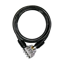 Antivol spirale à chiffres L.1m - d.6 mm