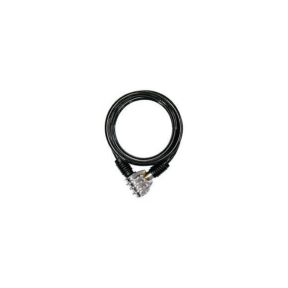 Antivol spirale à chiffres L.1m - d.6 mm