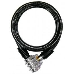 Antivol spirale à chiffres L.1m - d.6 mm