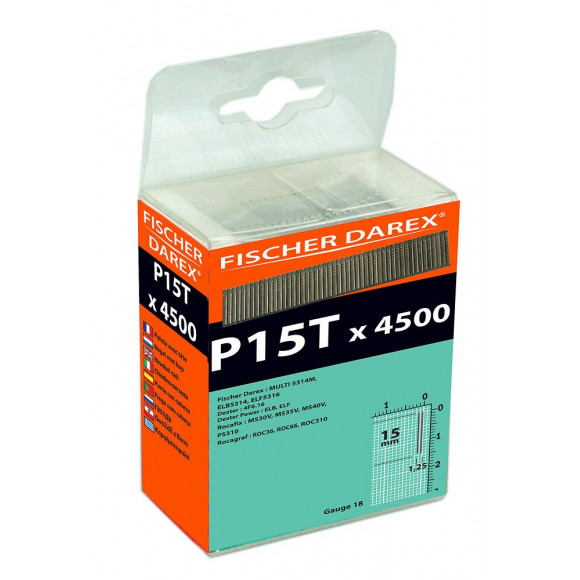 Pointes 15mm gros conditionnement