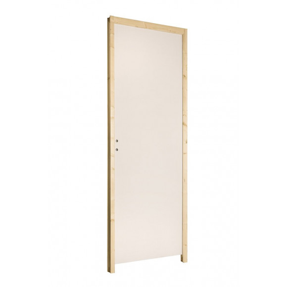 Bloc-porte alvéolaire prépeint poussant gauche 204x73cm