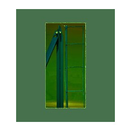 Barre de tension plastifiée couleur vert hauteur 1.25m