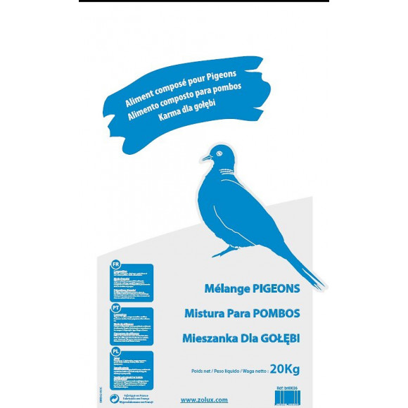 Mélange pour pigeons 20kg ZOLUX