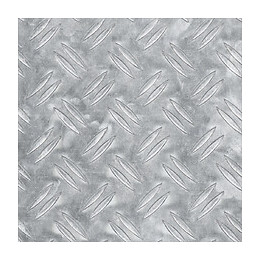 Tôle grain de riz 1.5mm aluminium brut 25x50cm