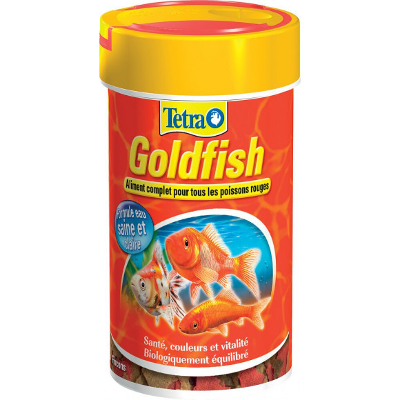 Aliment poissons rouges et eau froide TETRA Goldfish 100ml