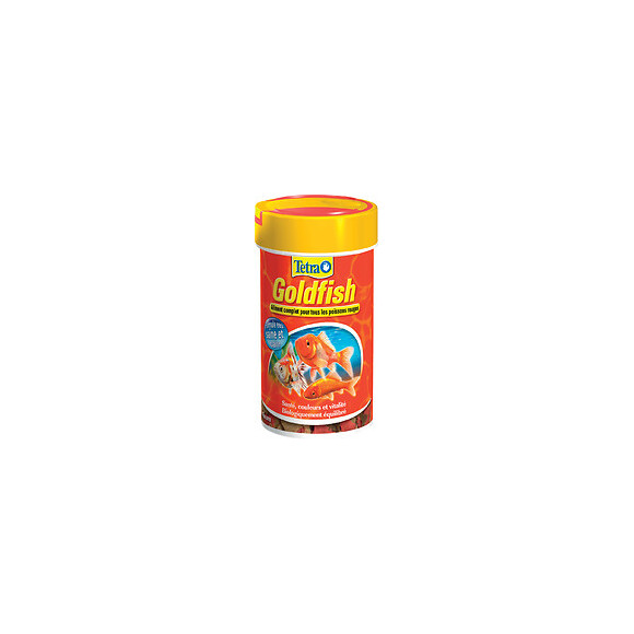 Aliment poissons rouges et eau froide TETRA Goldfish 100ml