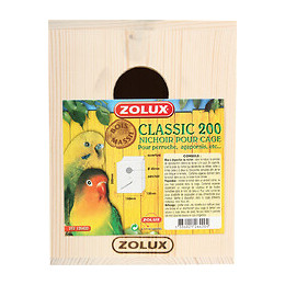 Nichoir pour cage ZOLUX Classic 200