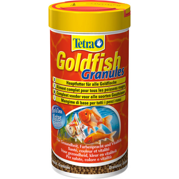 Aliments poissons Goldfish granulés 250ml