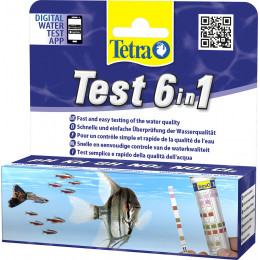 Bandes de contrôle de l'eau TETRA test 6 en 1