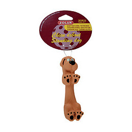 Jouet pour chien chien debout en latex 13cm