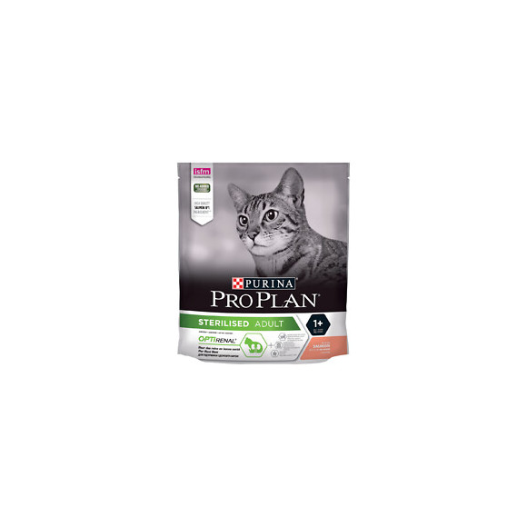 Croquettes chat stérilisé - riche en Saumon - 400g