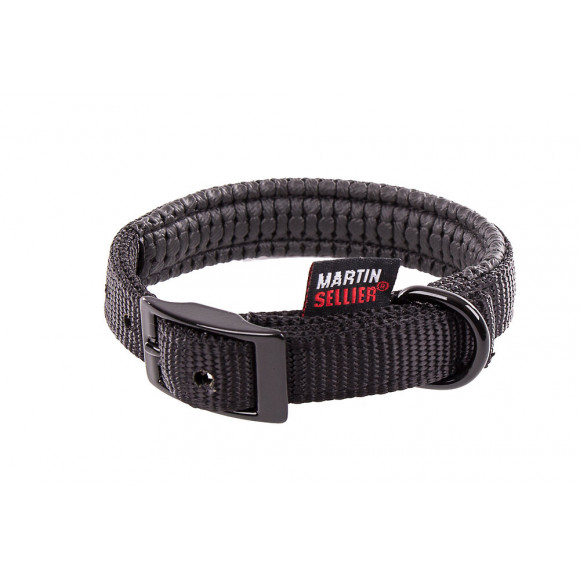 Collier pour chien Confort noir Longueur 55cm