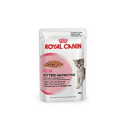 Aliment chat KITTEN INSTINCTIVE 12X85G