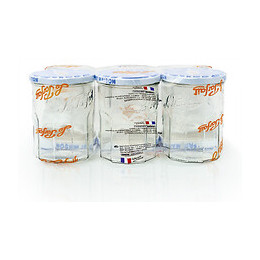 Lot de 6 confituriers 385ml