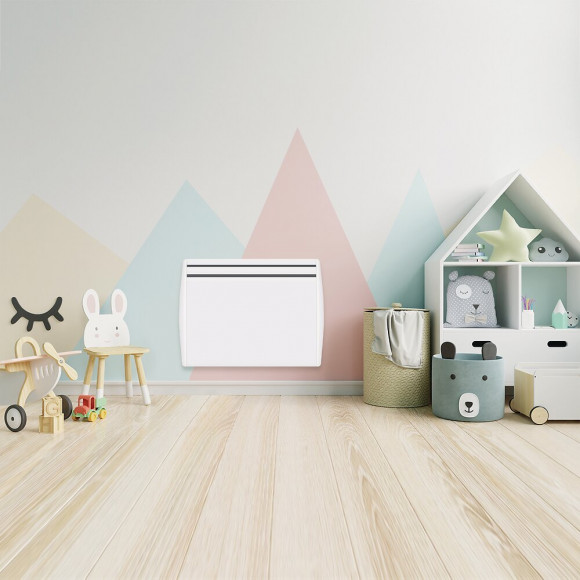 Radiateur chaleur douce Odessas 1000W Blanc chaleureux