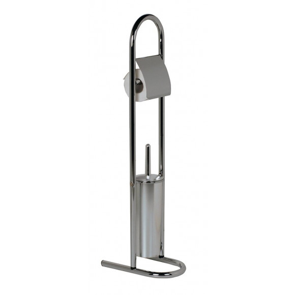 Combiné wc Appolo en acier chromé