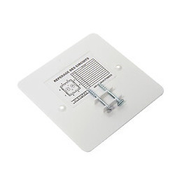 Couvercle à visser 90x90mm blanc