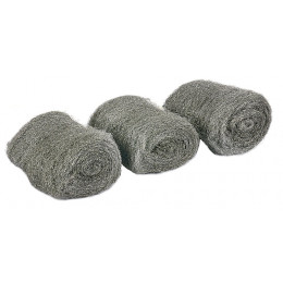 Patin laine d'acier n°2 nettoyage