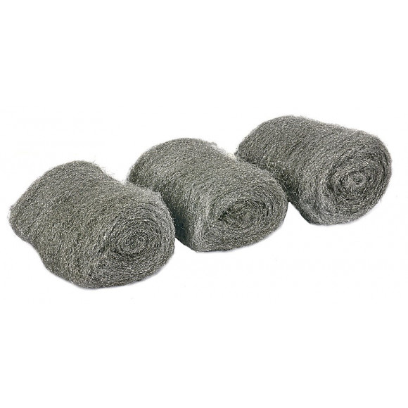 Patin laine d'acier n°2 nettoyage