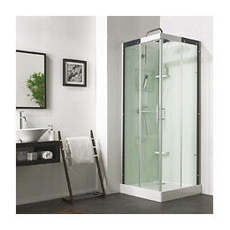 Cabine de douche Flotille carré 90x90 coulissante thermostatique