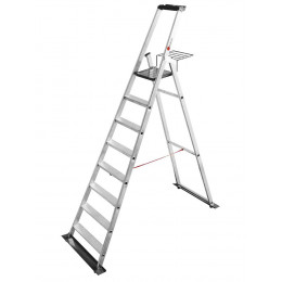 Escabeau spécial jardin 8 marches ESCALUX Jardilux