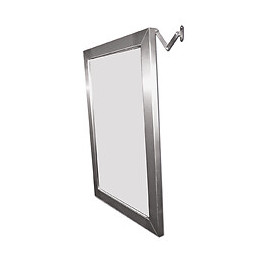 Miroir inclinable en inox 70x50cm DLP