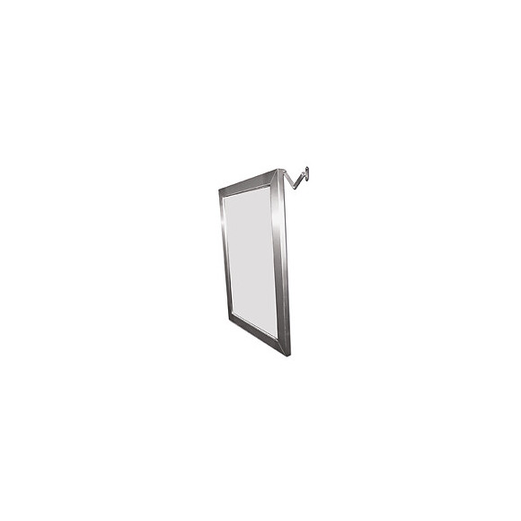 Miroir inclinable en inox 70x50cm DLP