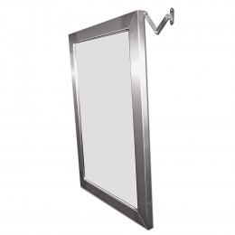 Miroir inclinable en inox 70x50cm DLP