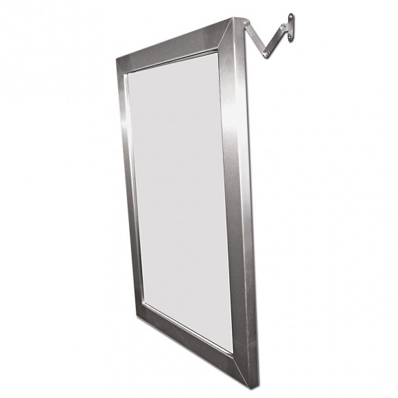 Miroir inclinable en inox 70x50cm DLP