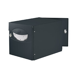 Boîte aux lettres Iguane, coloris gris 7016, 2 portes - DECAYEUX