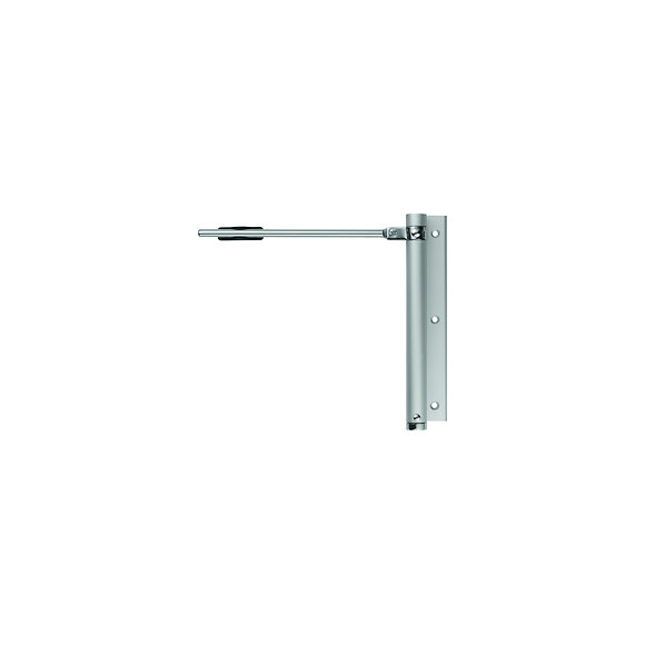 Ferme-porte 20kg max nickelé mat