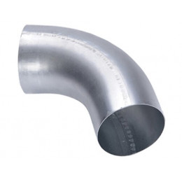 Coude cintré soudé zinc diamètre 80mm
