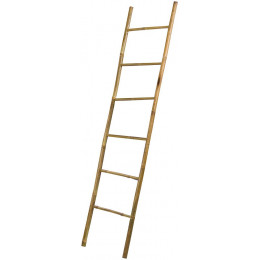 Porte-serviettes échelle bambou naturel Java