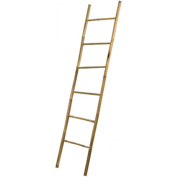 Porte-serviettes échelle bambou naturel Java