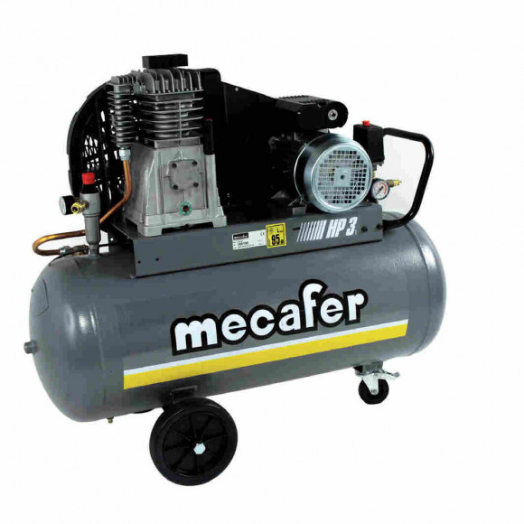 Compresseur professionnel MECAFER 3 HP 100L