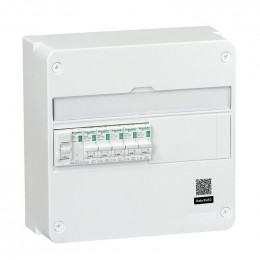 Tableau pré-câblé 1 rangée 13 modules Resi9