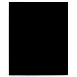 Protection murale unie noir / blanc 80x120cm